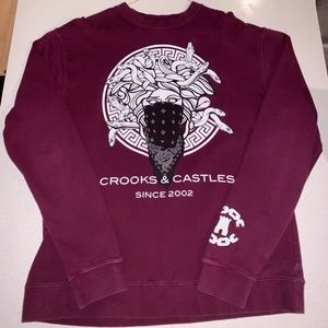 Crooks & Castles crewneck hoodie